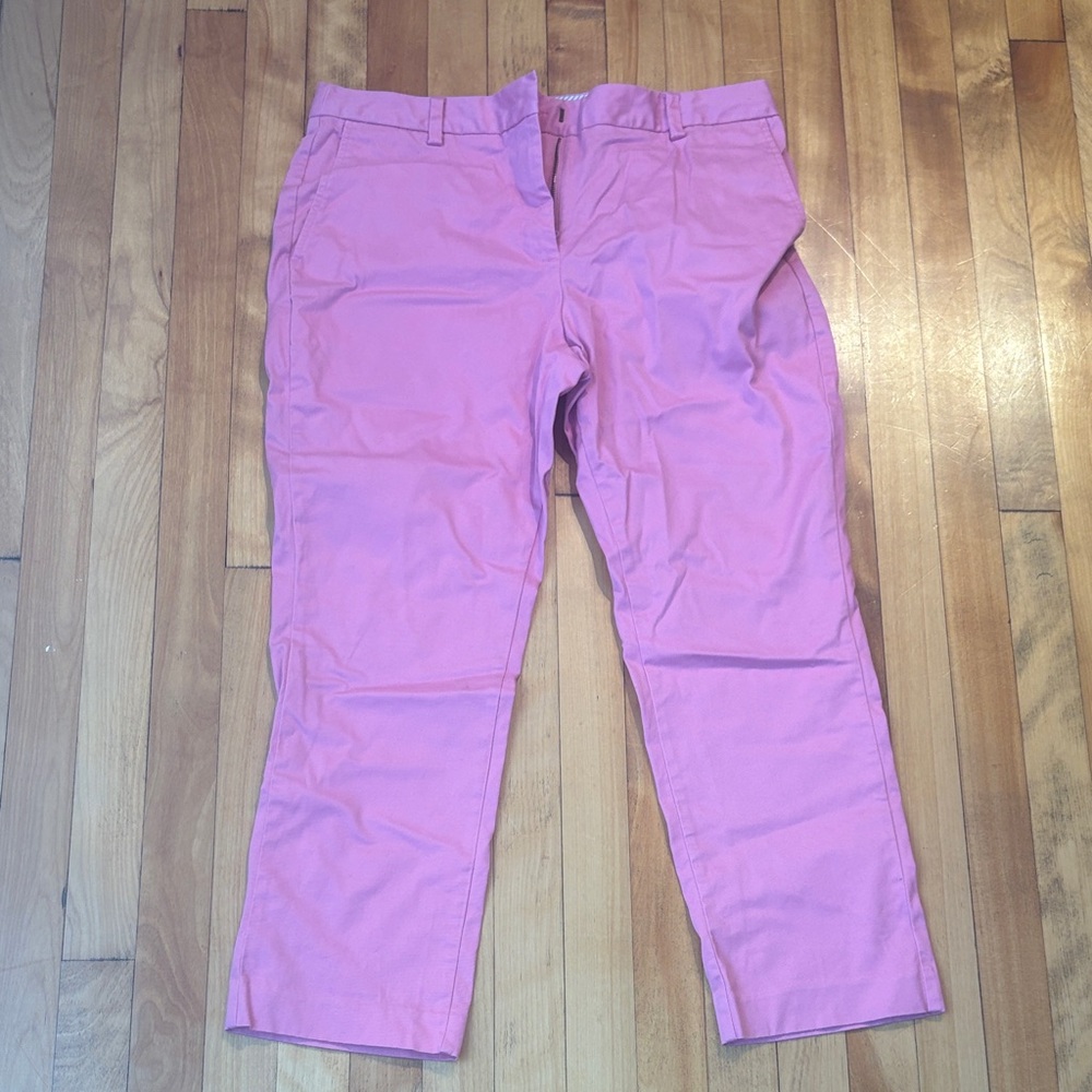 Lands' End Chinos in Vibrant Pink